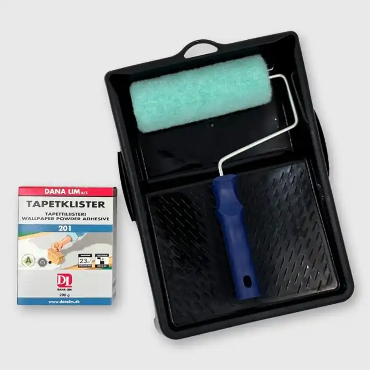 Tillbehör Rollerset + Tapetlim Snabb frakt
