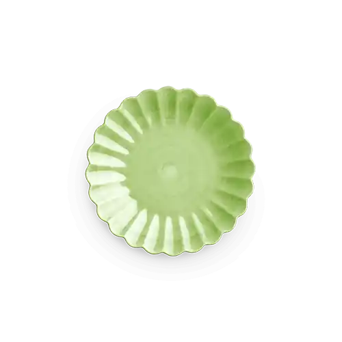 Oyster Tallrik 20 cm Grön Premium