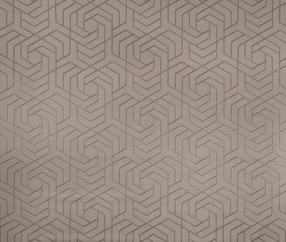 Premium Osborne & Little - Hexagon Trellis Pale Sand