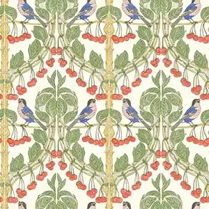 Begränsad tid GP&J Baker - Brantwood Birds & Cherries Multi BW45100-4