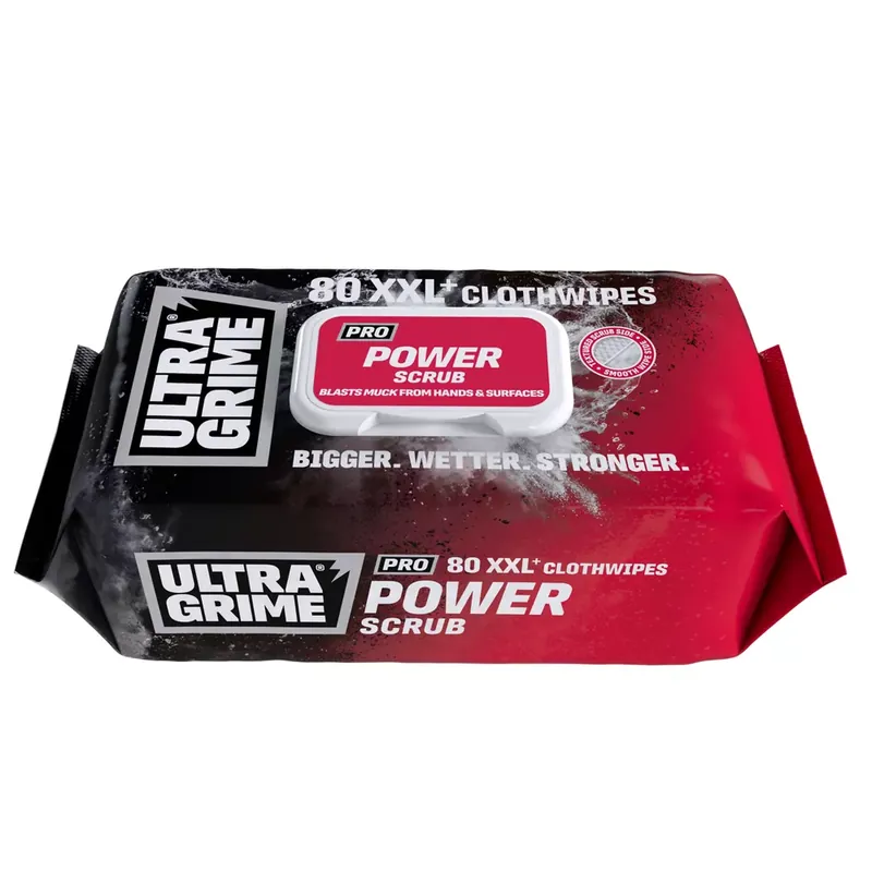 Begränsad tid Ultragrime Wipes XXL Power Scrub