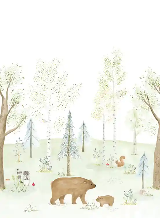 Nyhet Casadeco - The Enchanted Forest With Once Upon A Time