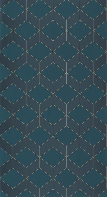 Casadeco - 1930 Metro Bleu 1930 Fynd