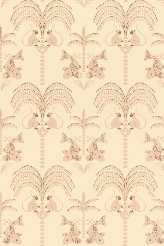 Majvillan - Sunset Gold Shell beige pink Extra rabatt
