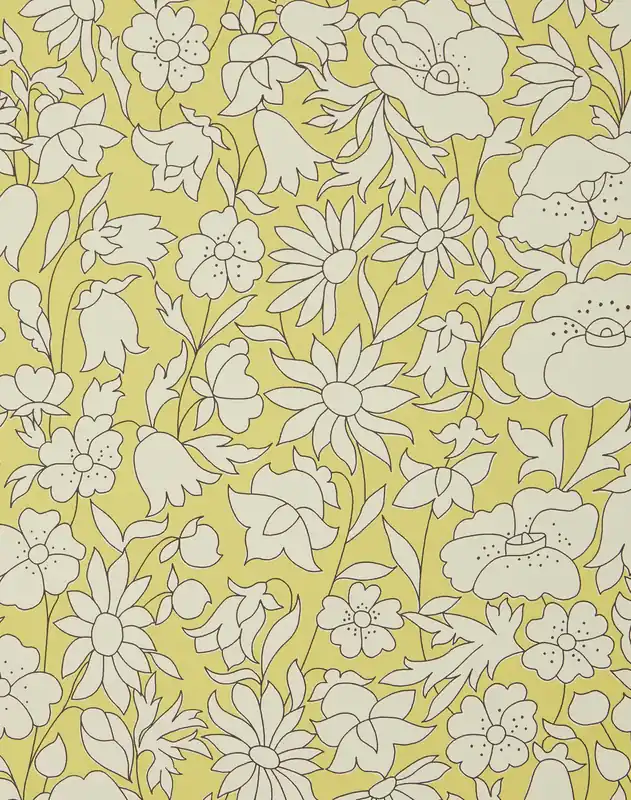Endast idag Liberty - Poppy Meadow Fennel