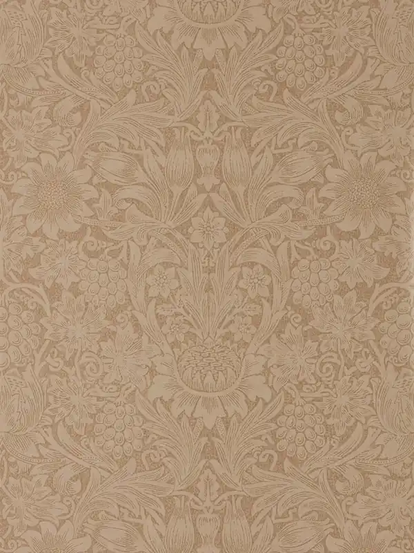 Rabatter Morris & Co - Pure Sunflower Copper/Rus Morris Pure Wallpapers