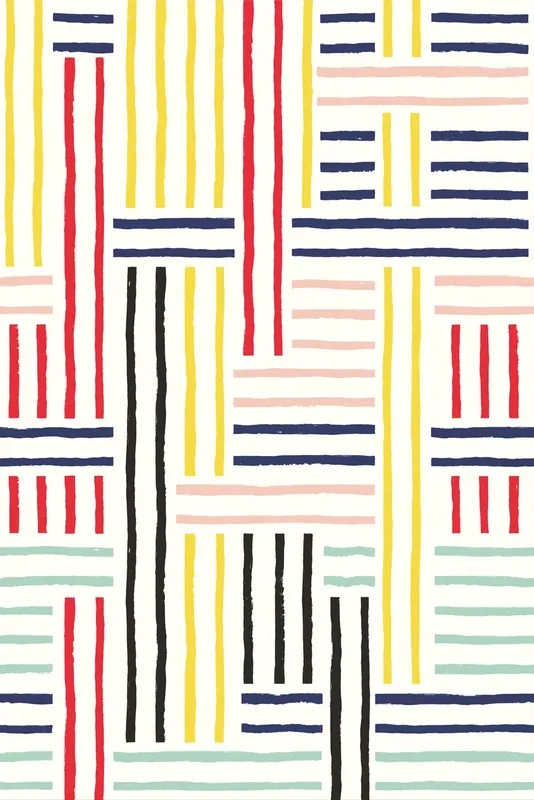 Eijffinger Intrade - Stripes+ Väggbild Populärt val
