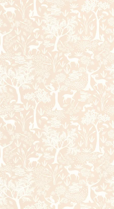 Casadeco - Poetic Forest Rose Nude Once Upon A Time Billig