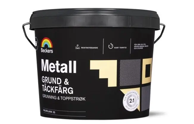 Rea Metall Grund & Täck 3 L Vit