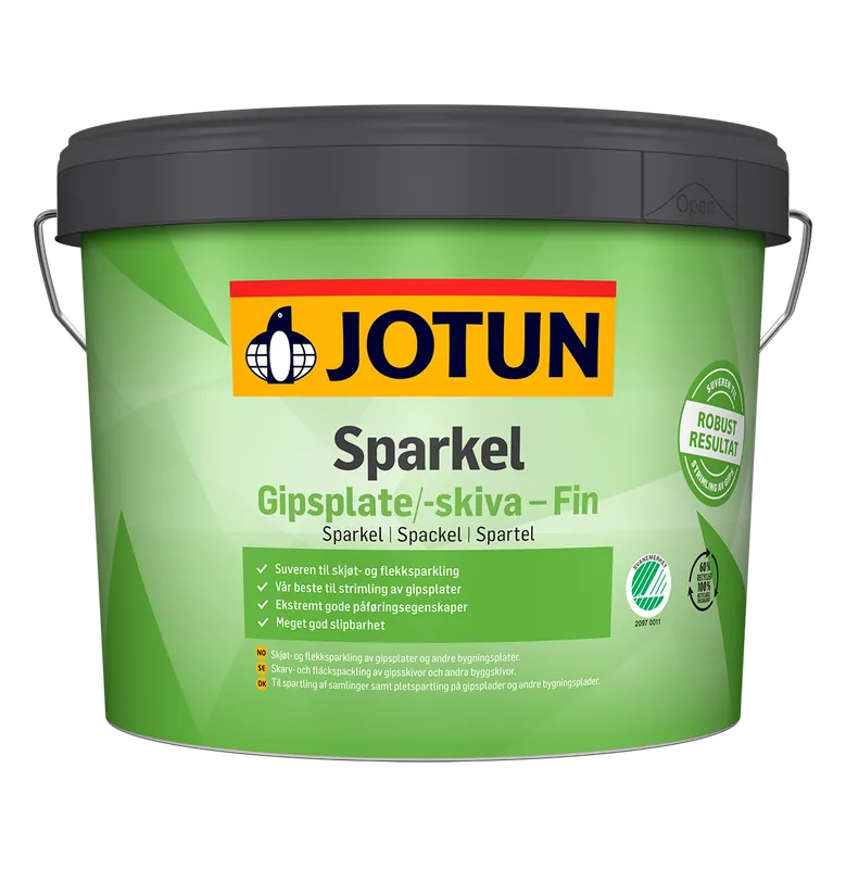 Fynd Spackel Gipsskiva - Fin 10 L
