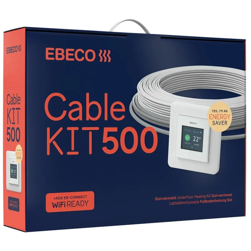 Golvvärmepaket - Cable kit 500 - 107m/1180W Bästa pris