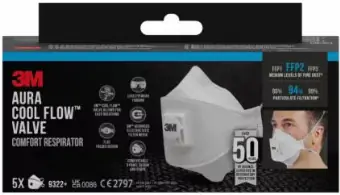 3M Andningsskydd 9322 P2 Extra rabatt