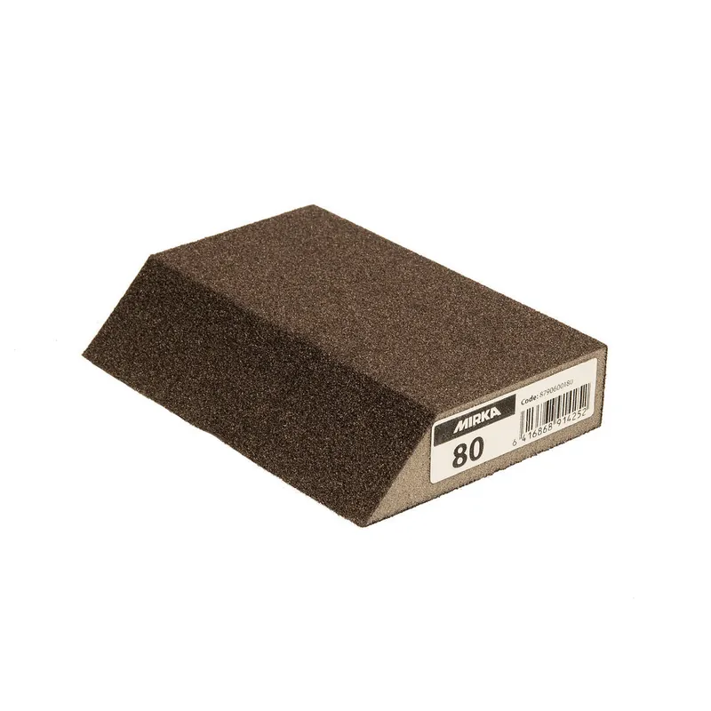 Mirka Slipsvamp vinklad 125x85x25 mm Trygg betalning